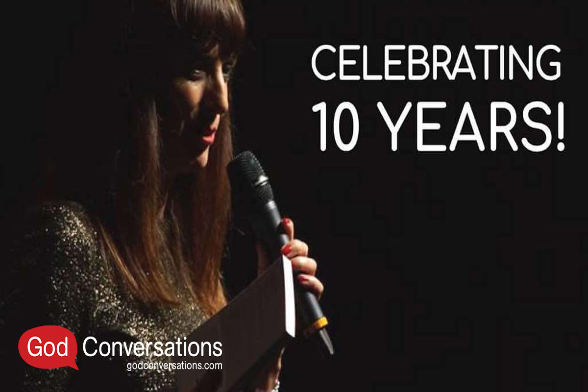 Celebrating 10 years of God Conversations